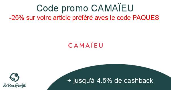 Code promo Camaïeu